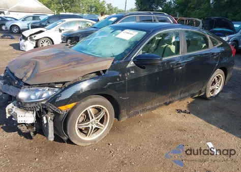 2016 Honda Civic Lx from USA, damaged, VIN 19XFC2F54GE066388